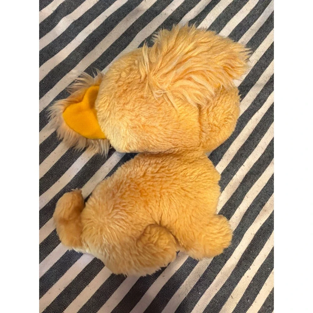 Vintage DAKIN Gold Plush Puppy Dog Floppy Ears Stuffed Animal Toy Retro 6 Inch